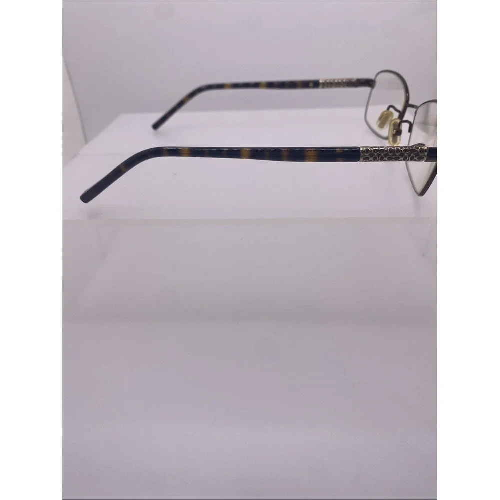 Coach Eyeglasses FRAMES ONLY Gertie 51-16-135 Brown Tortoise 383 - Picture 10 of 16